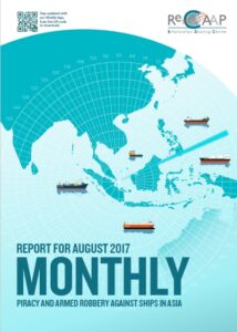 ReCAAP reports lowest piracy incidents to January-August period